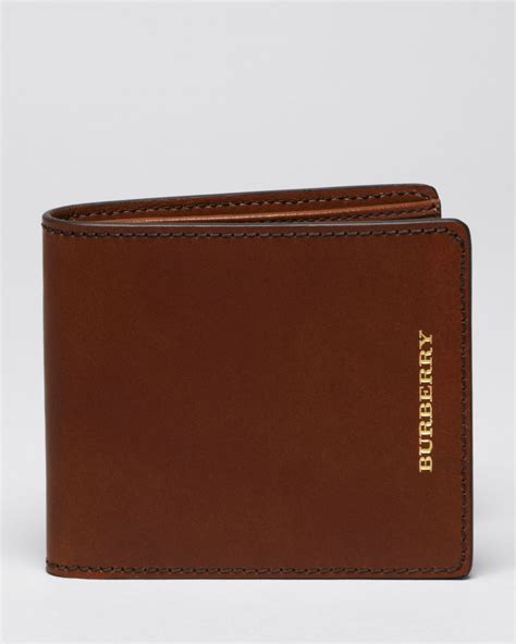 burberry wallet men's brown